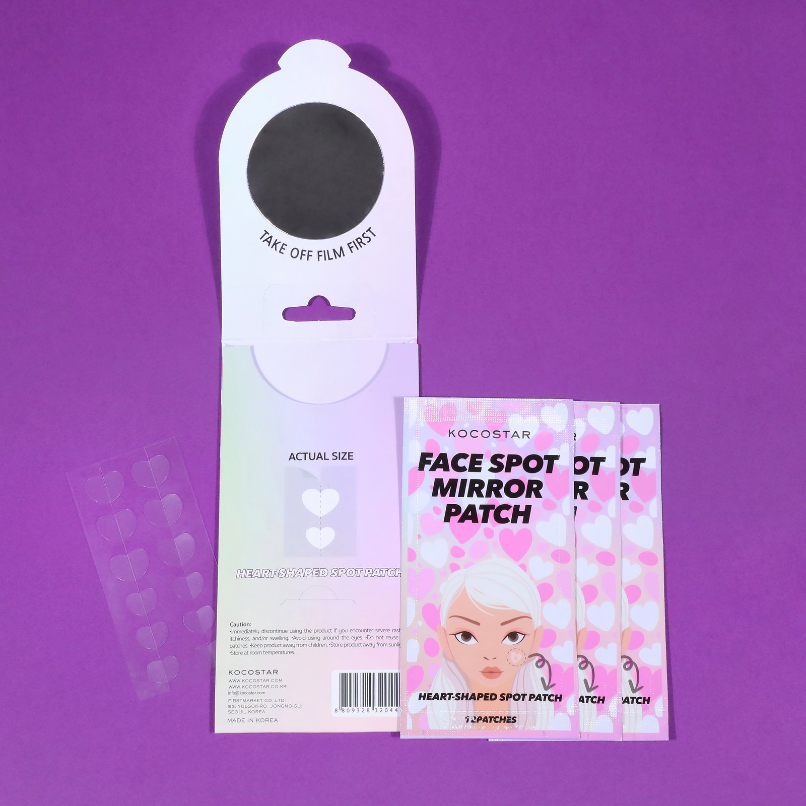 KOCOSTAR Face Spot Mirror Patch 36 st