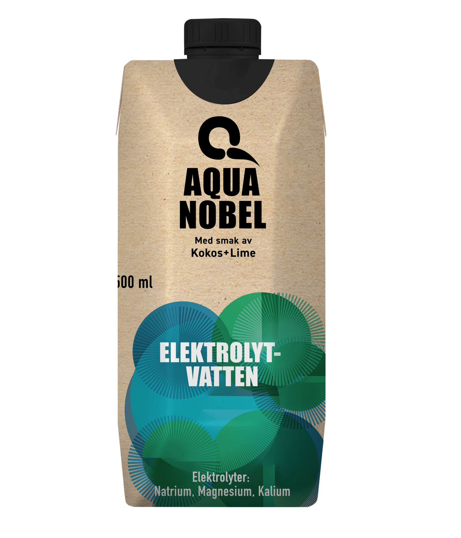 Aqua Nobel Elektrolytvatten Kokos, Lime 500 ml