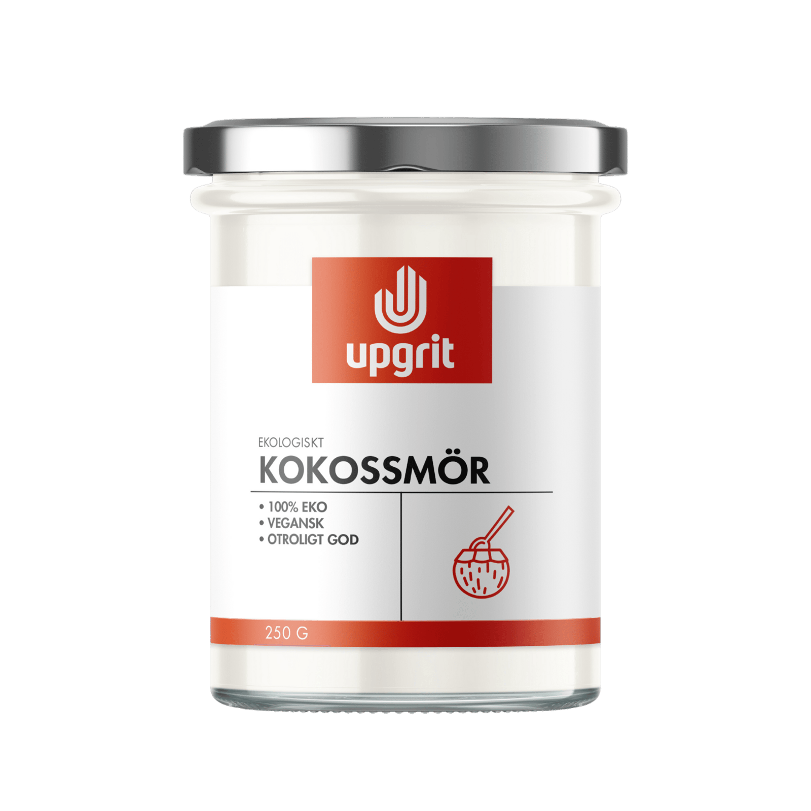 Upgrit Ekologiskt Kokossmör 250 g