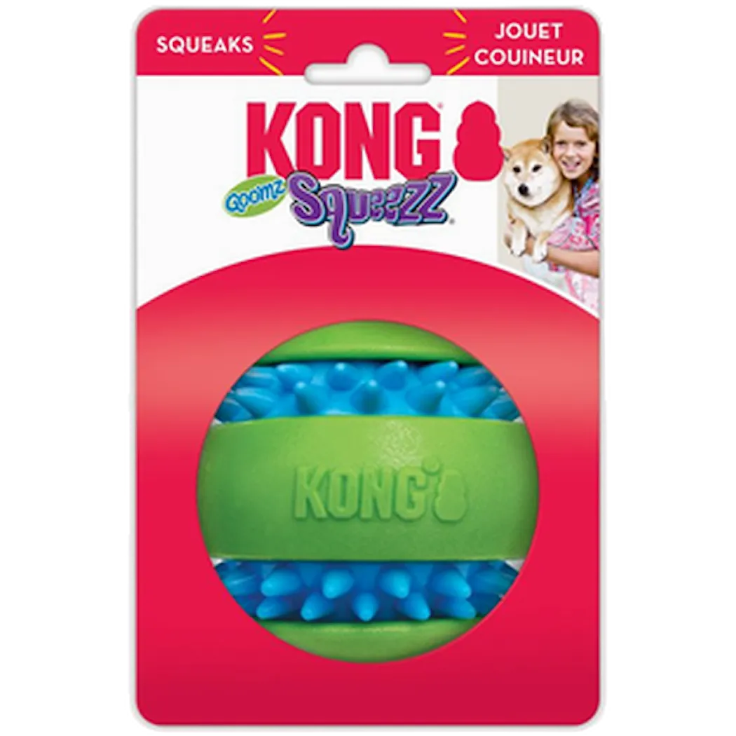 Kong Squeezz Boll För Tuggande M 6,5 cm