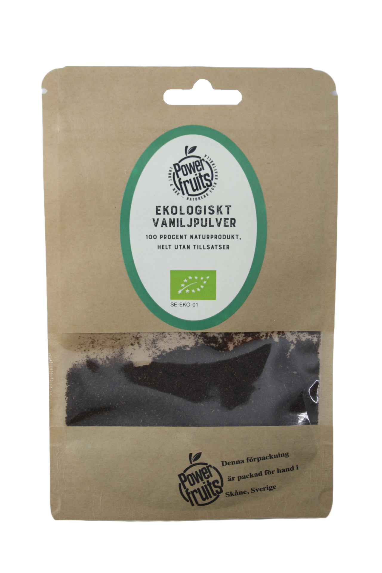 Powerfruits Vaniljpulver 10 g EKO