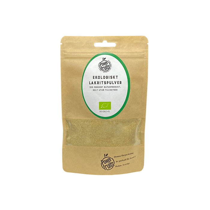 Powerfruits Lakritspulver 75 g EKO