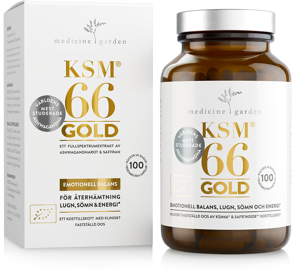 MedicineGarden KSM66 Gold 100 kapslar