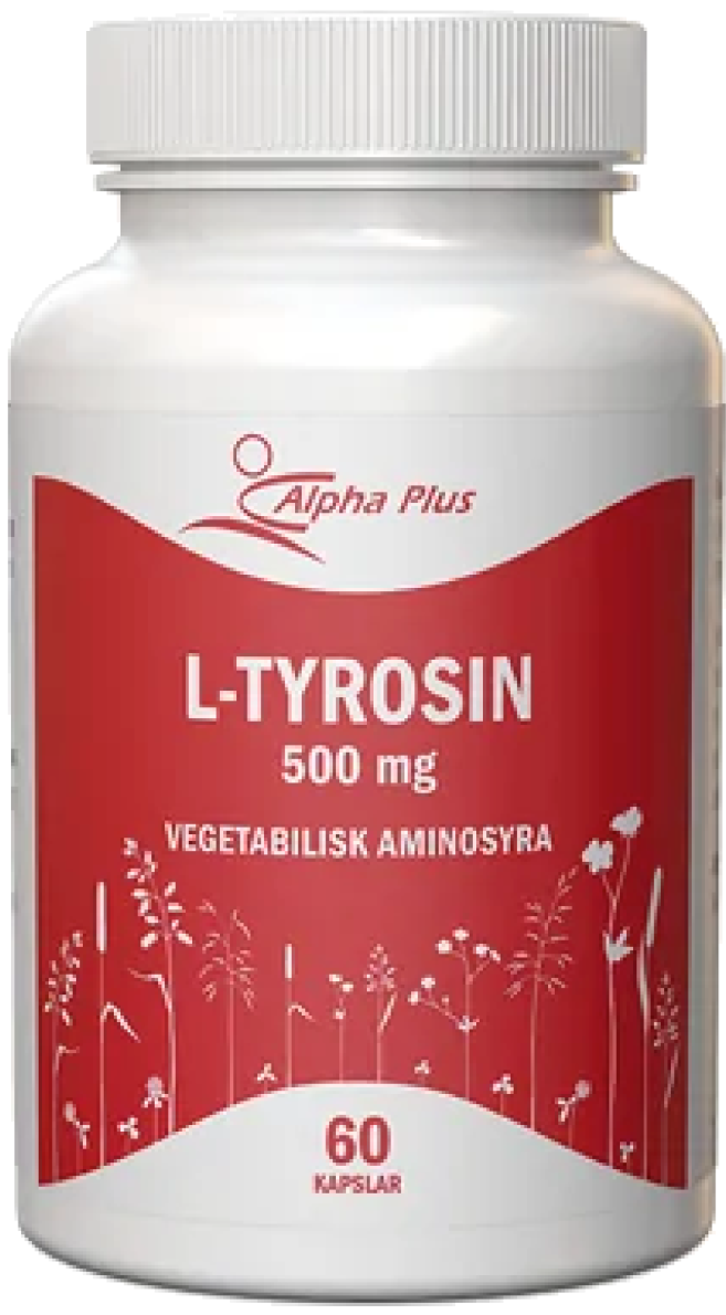 Alpha Plus L-tyrosin 60 kapslar