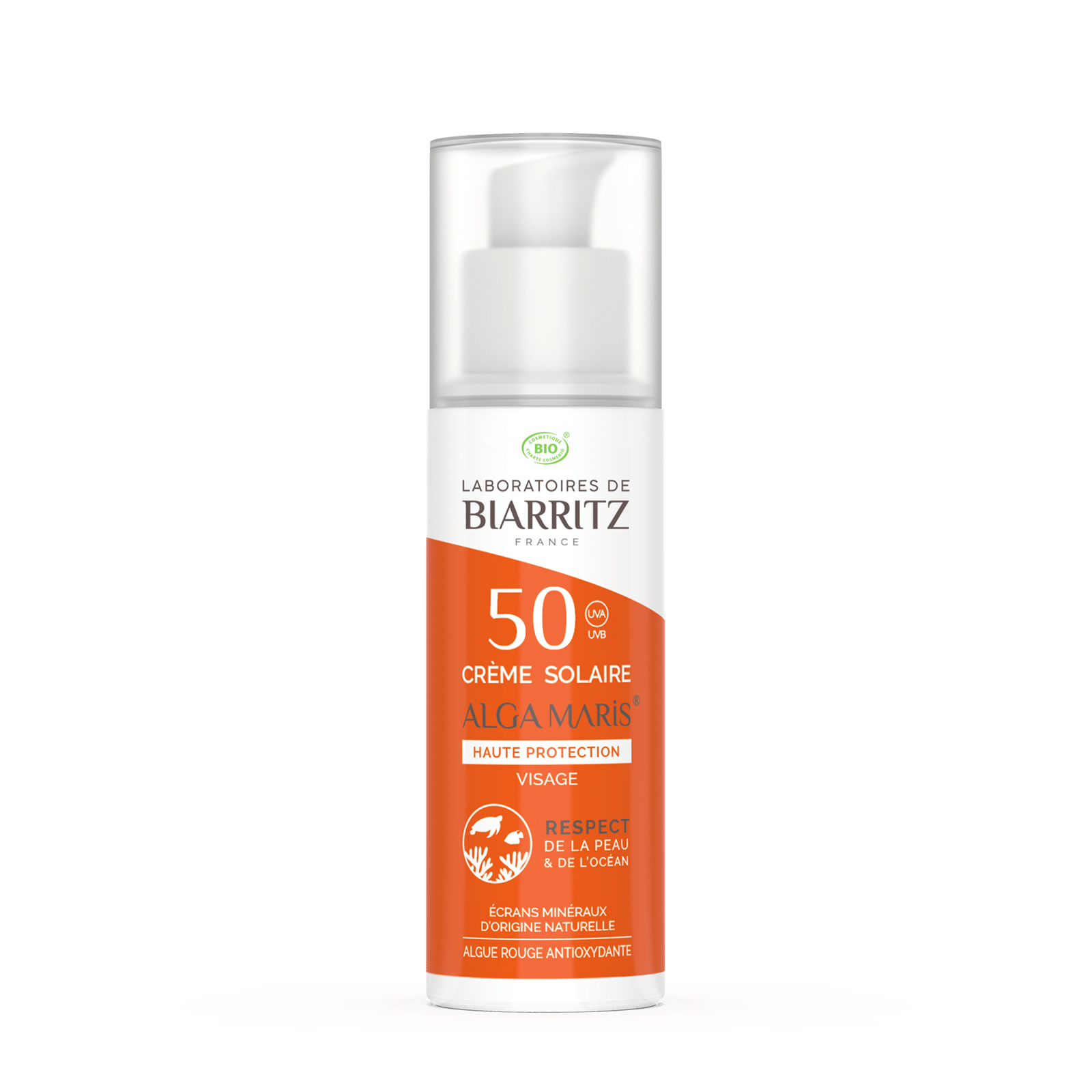 Laboratoires de Biarritz Face Sunscreen SPF50 50 ml