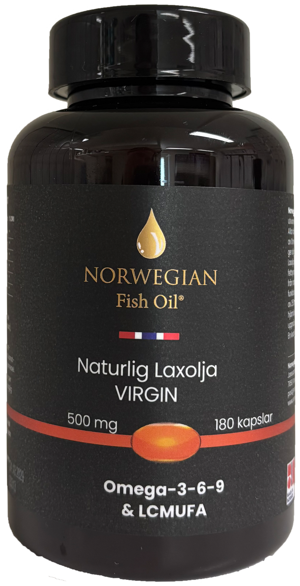 Biosan Laxolja Virgin 180 kapslar