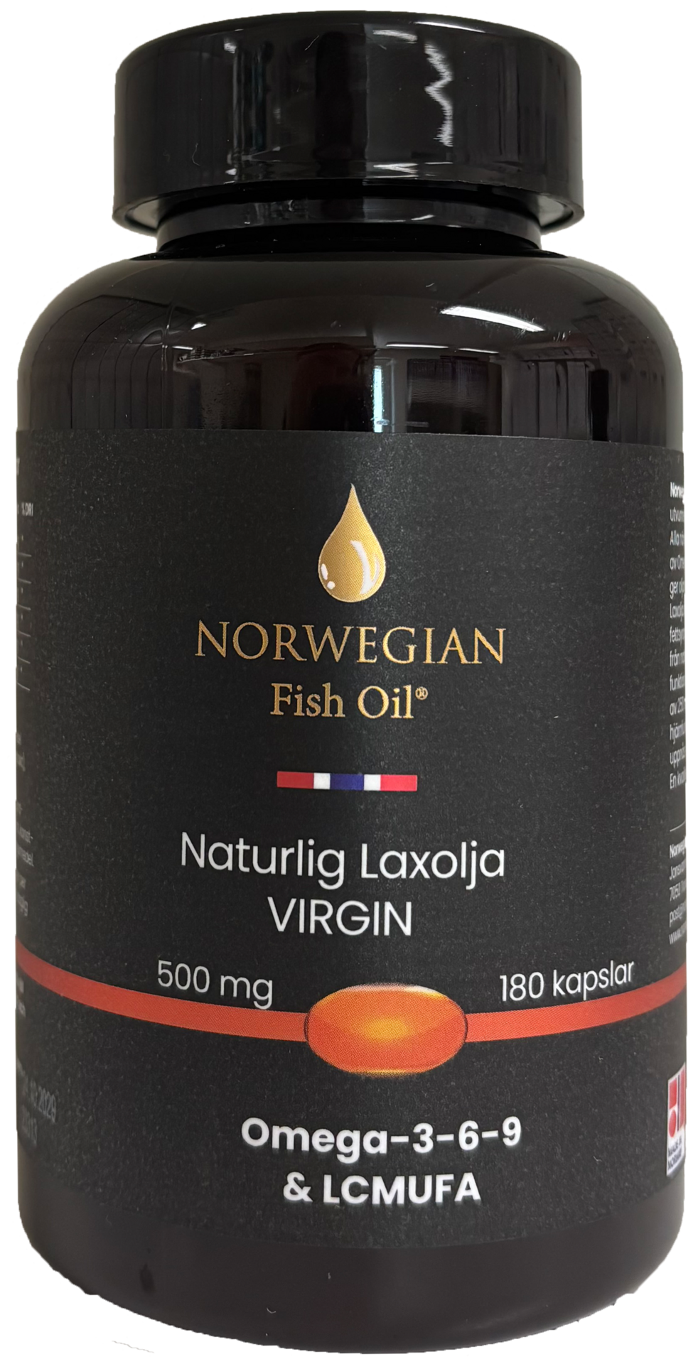 Biosan Laxolja Virgin 180 kapslar
