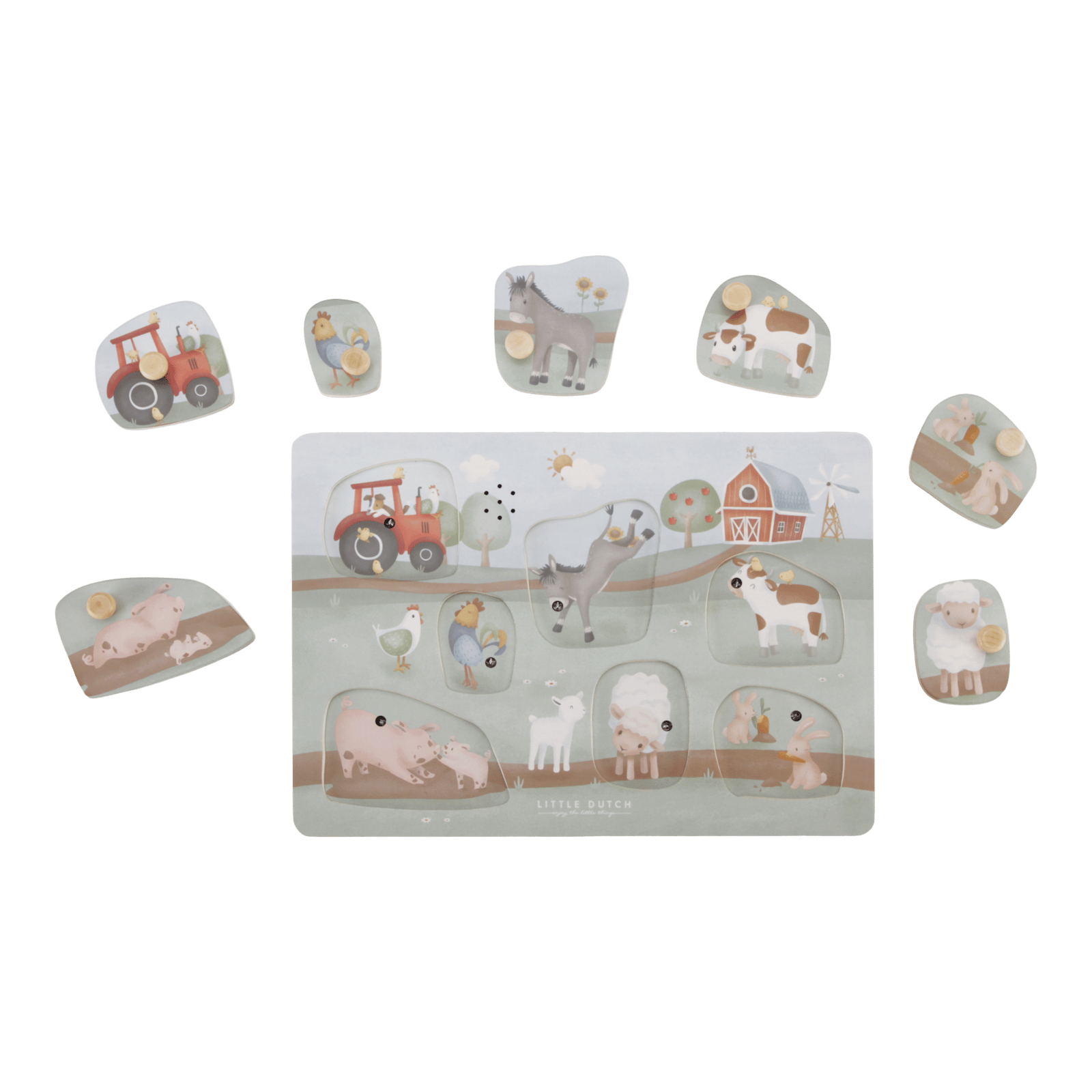 Little Dutch Pussel Med Ljud Little Farm