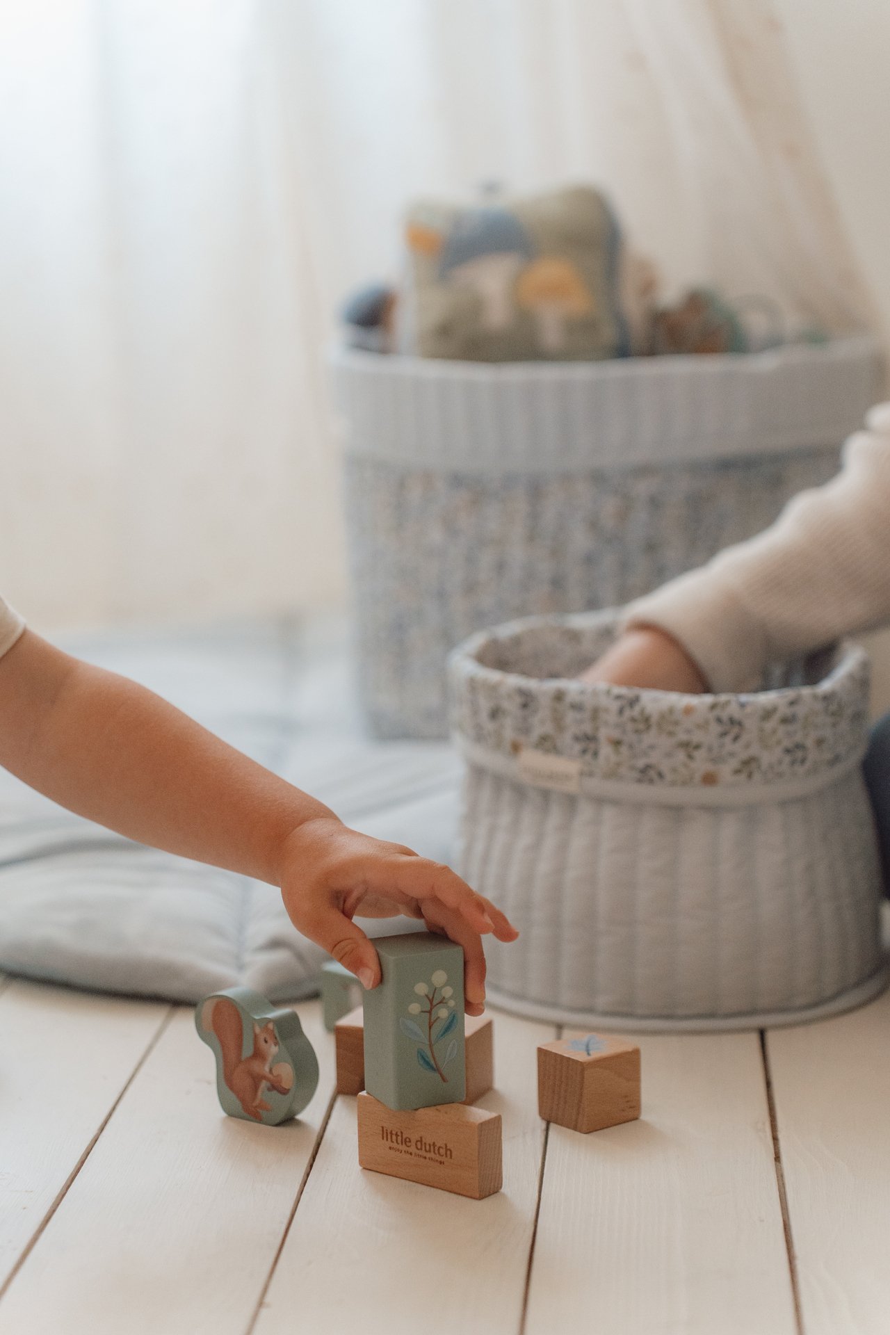 Little Dutch Byggeklossar i Trä Forest Friends