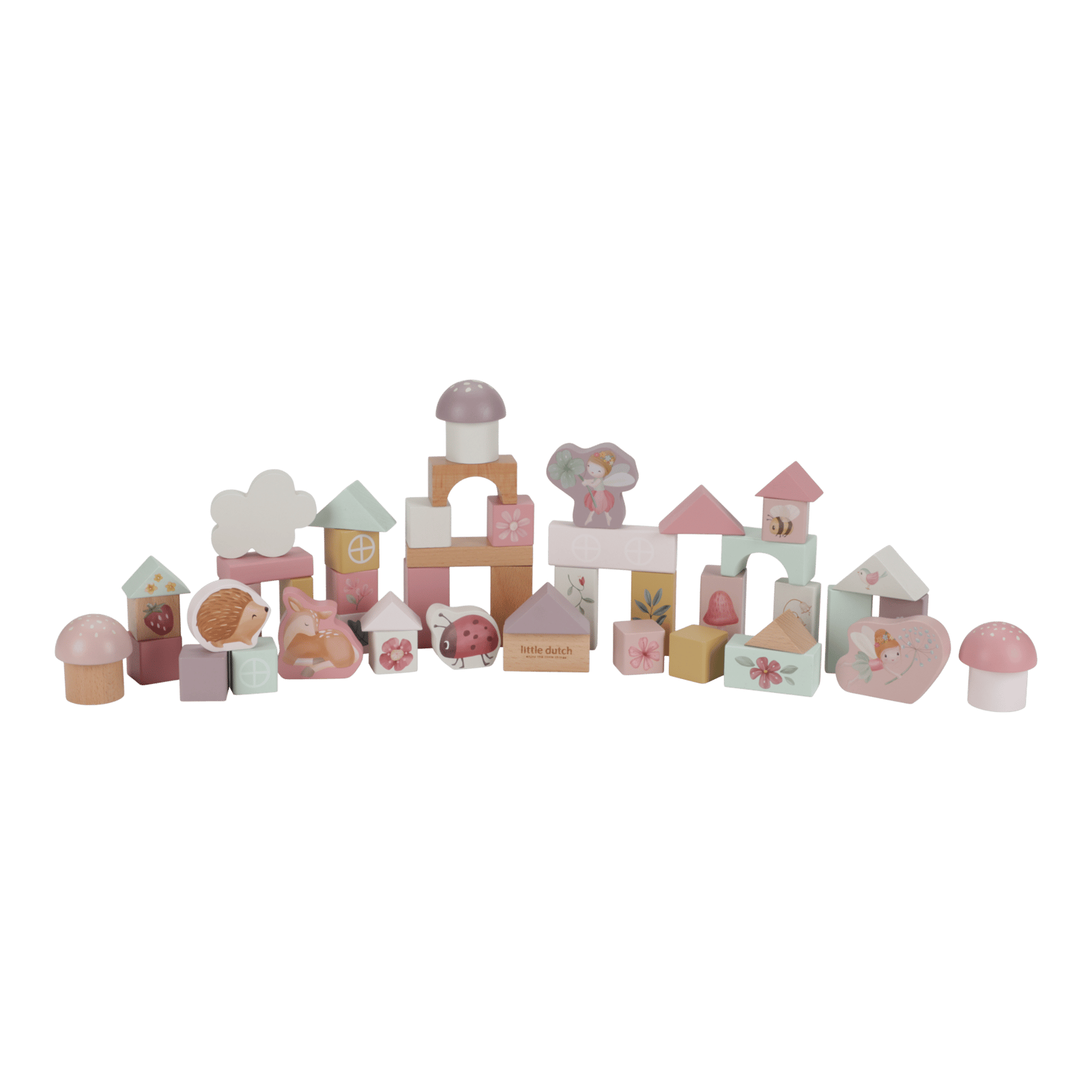 Little Dutch Byggklossar i Trä Fairy Friends