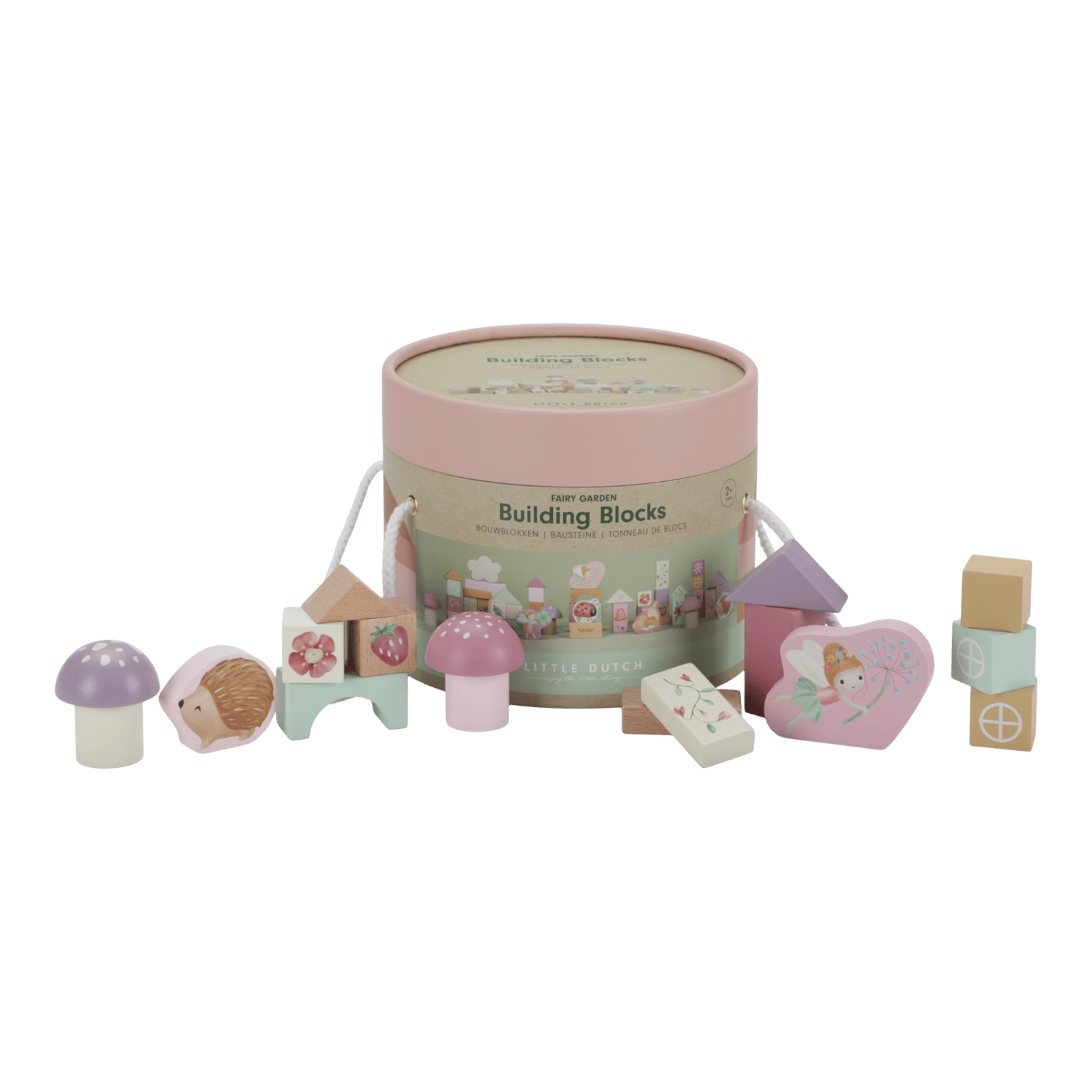 Little Dutch Byggklossar i Trä Fairy Friends