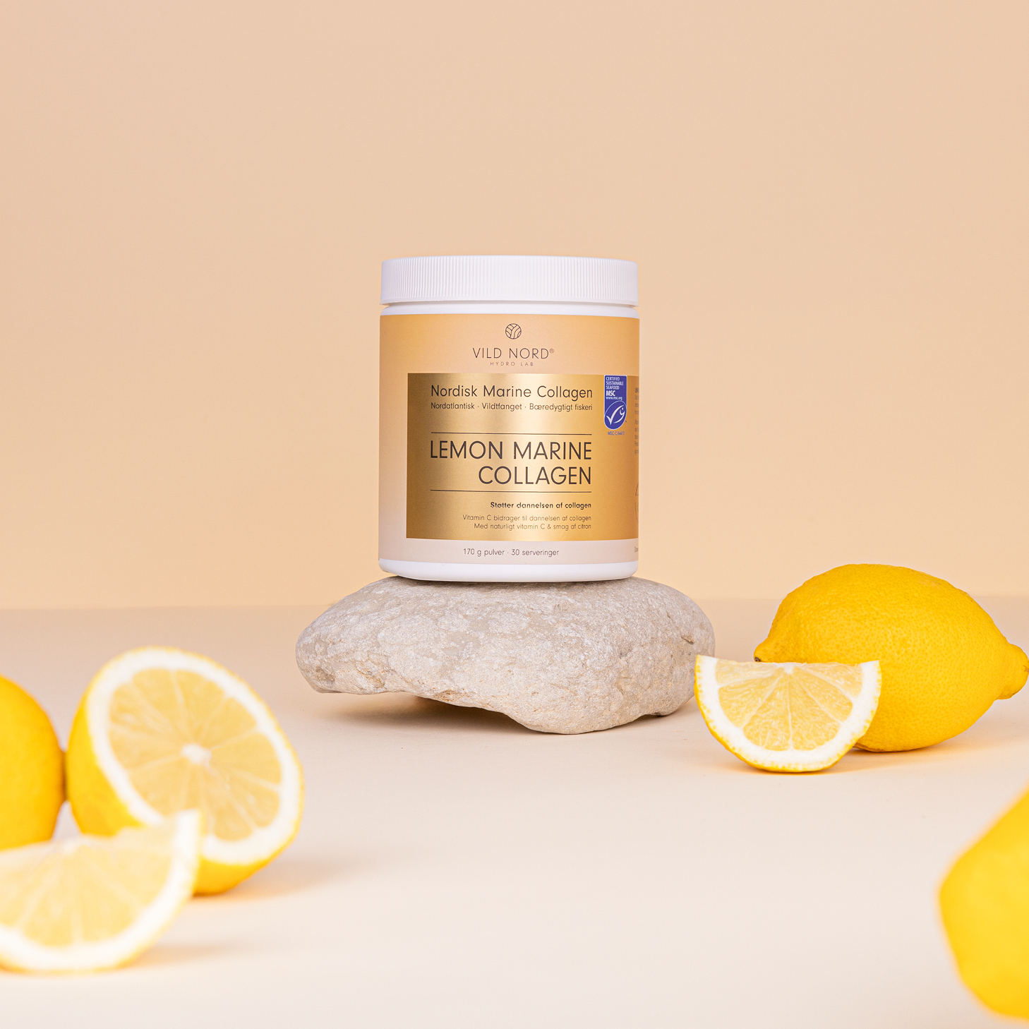 Vild Nord Lemon Marine Collagen 170 g