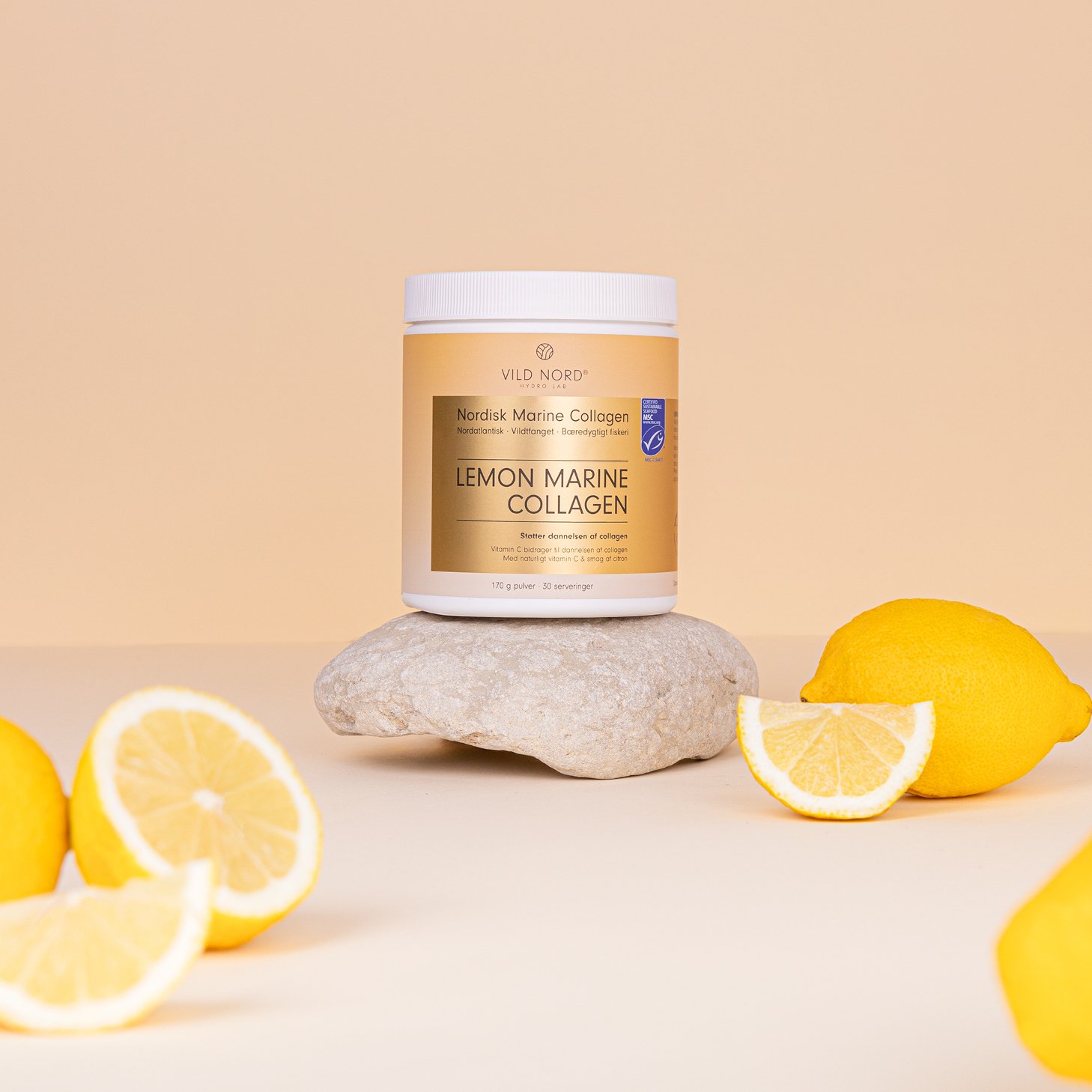 Vild Nord Lemon Marine Collagen 170 g