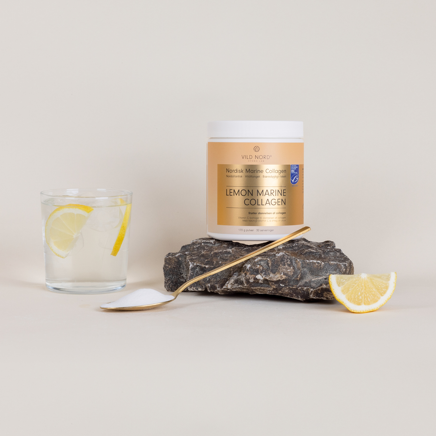 Vild Nord Lemon Marine Collagen 170 g
