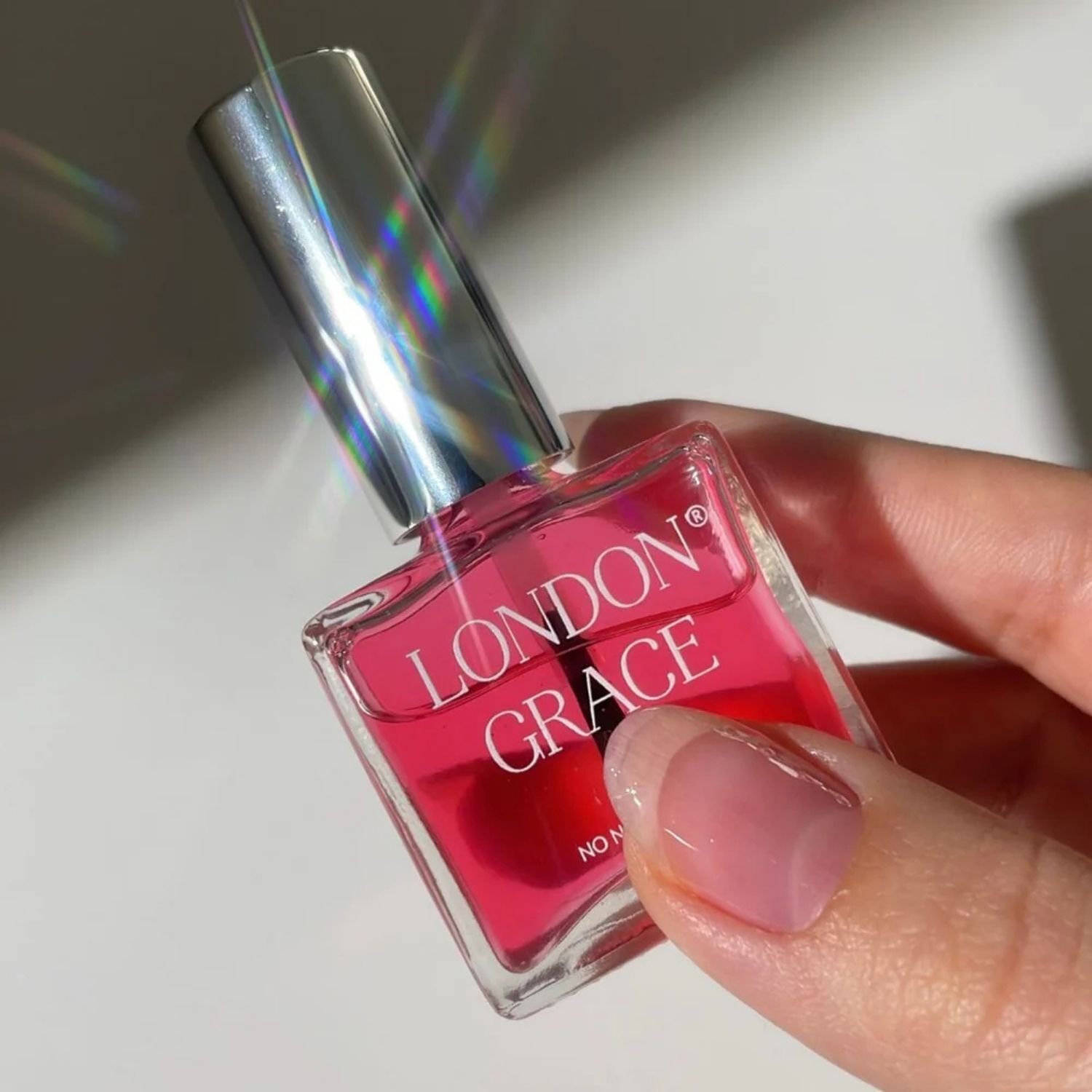 London Grace Lark ml London Grace Teddy ml London Grace Protective Base Coat 12 ml