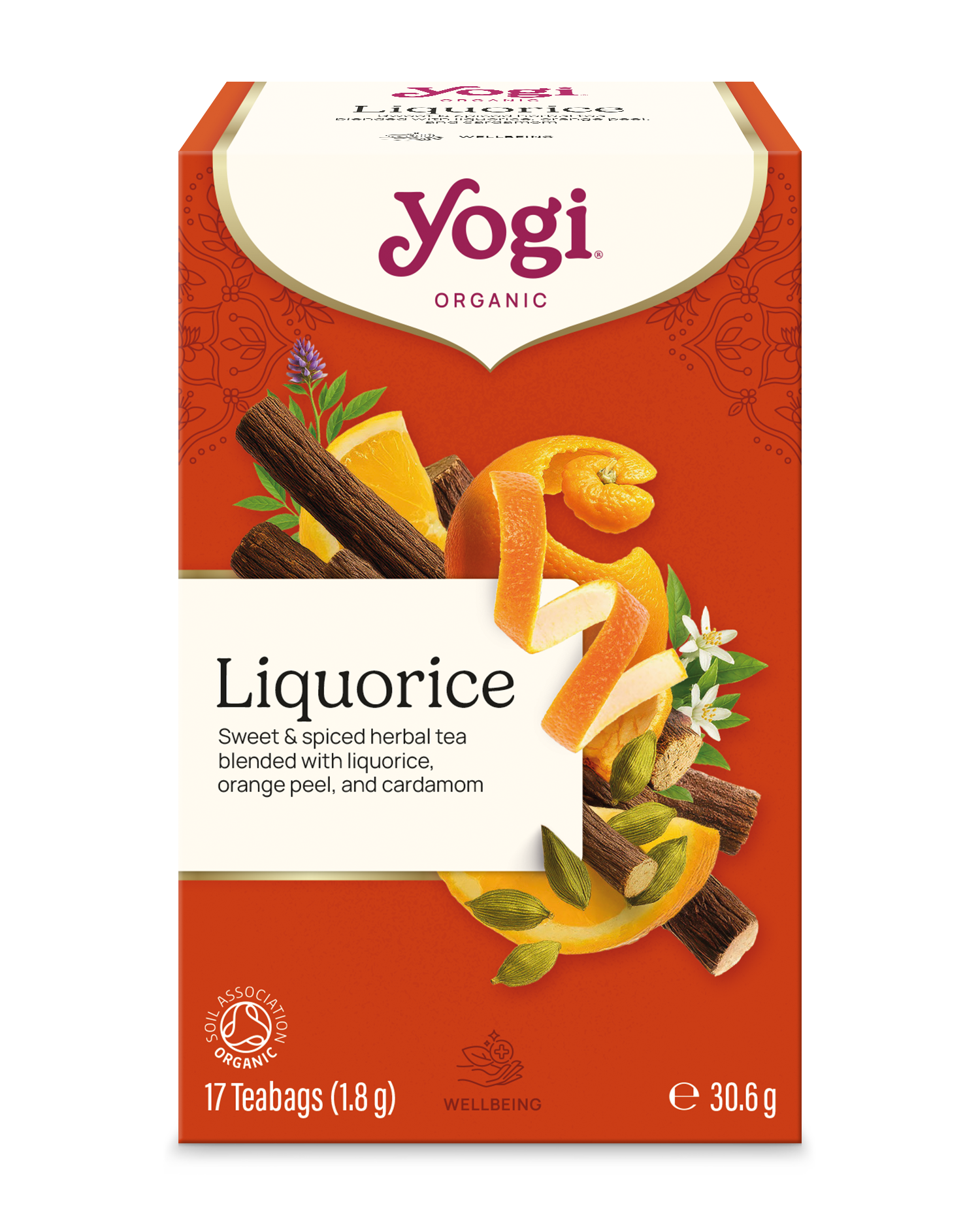 Yogi Tea Licorice KRAV 17 påsar