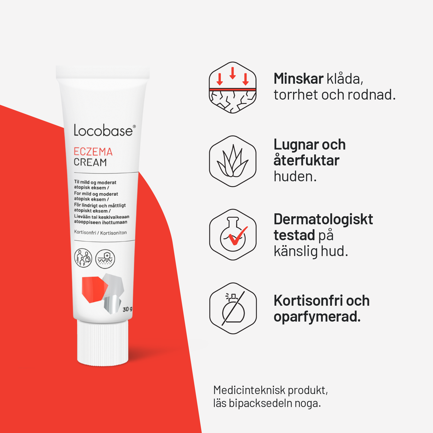 Locobase Eczema Cream 30 g