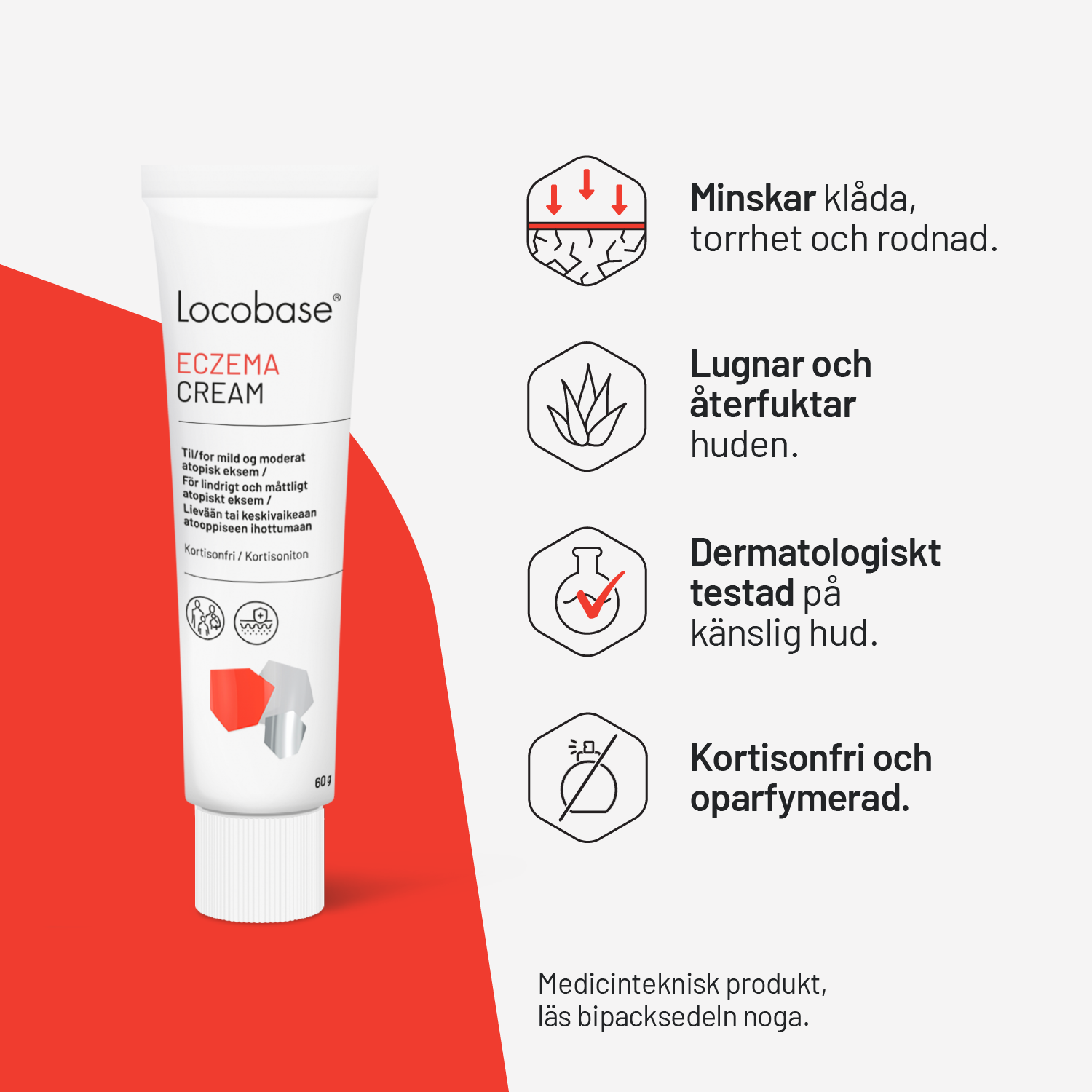 Locobase Eczema Cream 60g