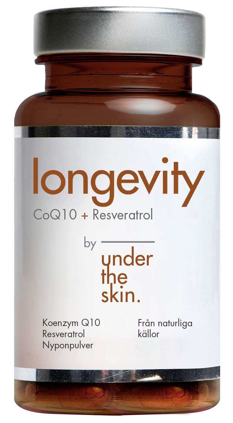 Under the Skin Longevity CoQ10+Resveratrol 60 kapslar
