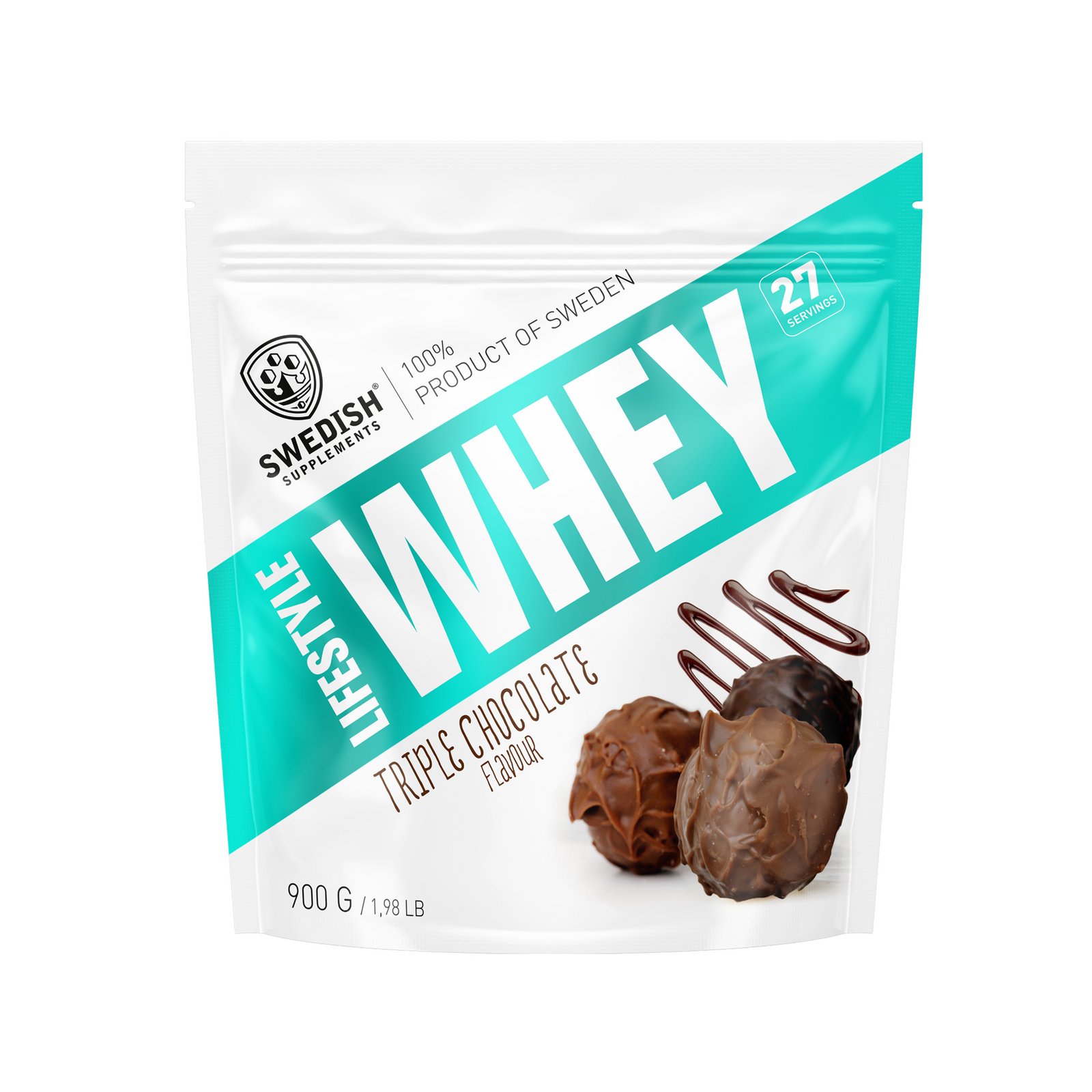 Swedish Supplements Lifestyle Whey Tripple Chocolate 900 g