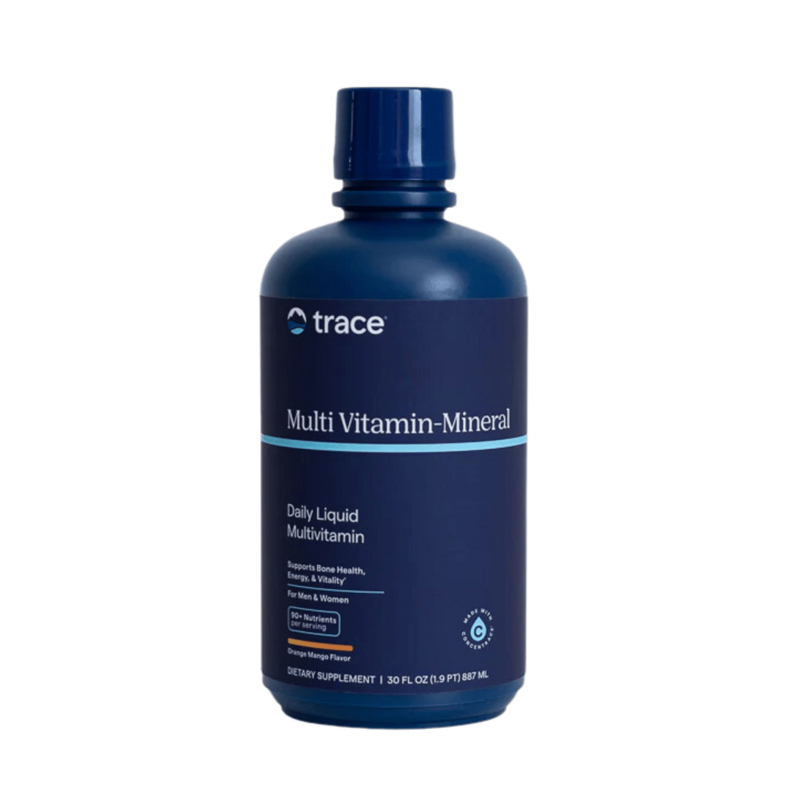 Trace Minerals Liquid Vitamin-Mineral Orange Mango 887 ml