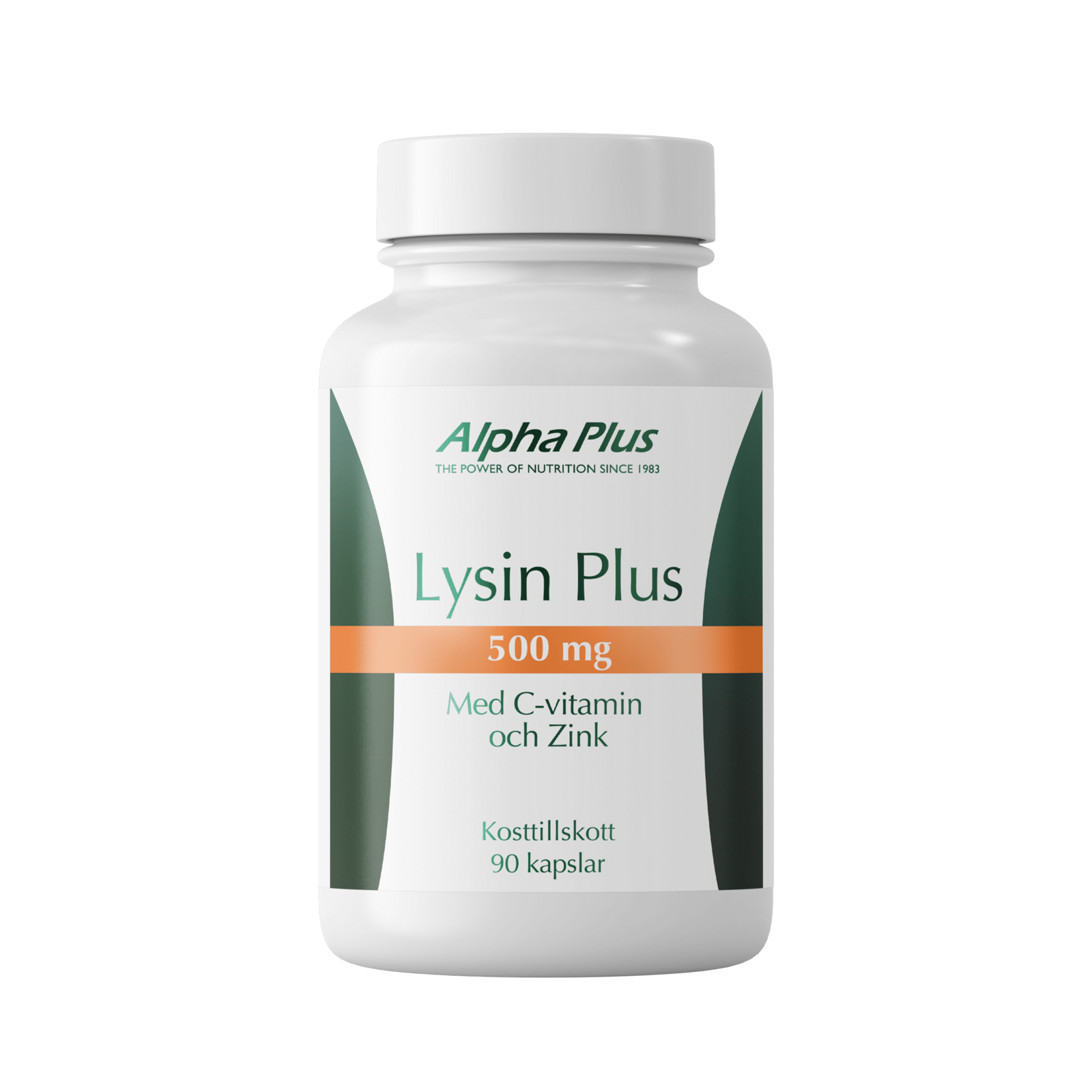 Alpha Plus Lysin Plus 500 mg 90 kapslar