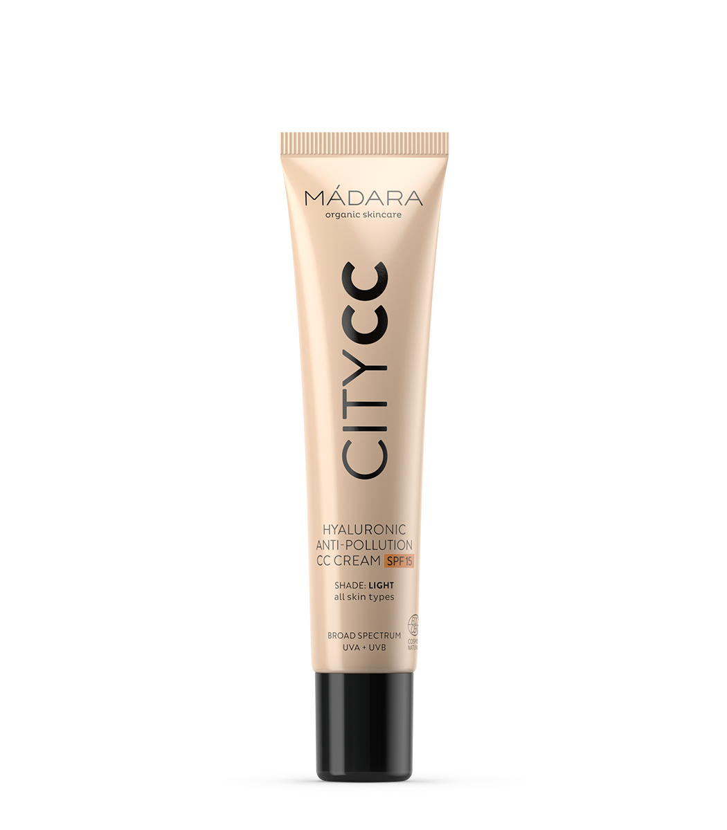 MÁDARA CityCC Hyaluronic Anti-pollution CC Cream SPF15 Light 40 ml