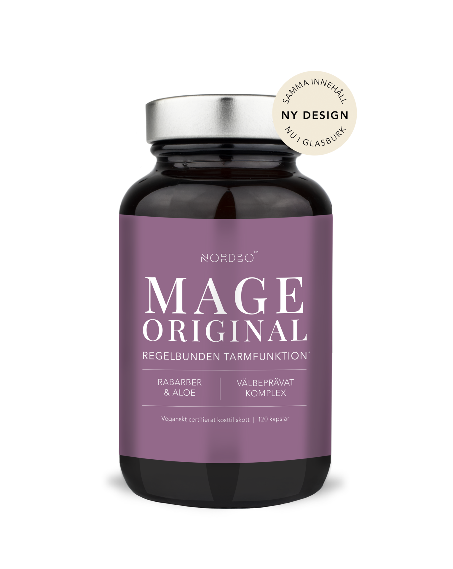 Nordbo Mage 120 kapslar