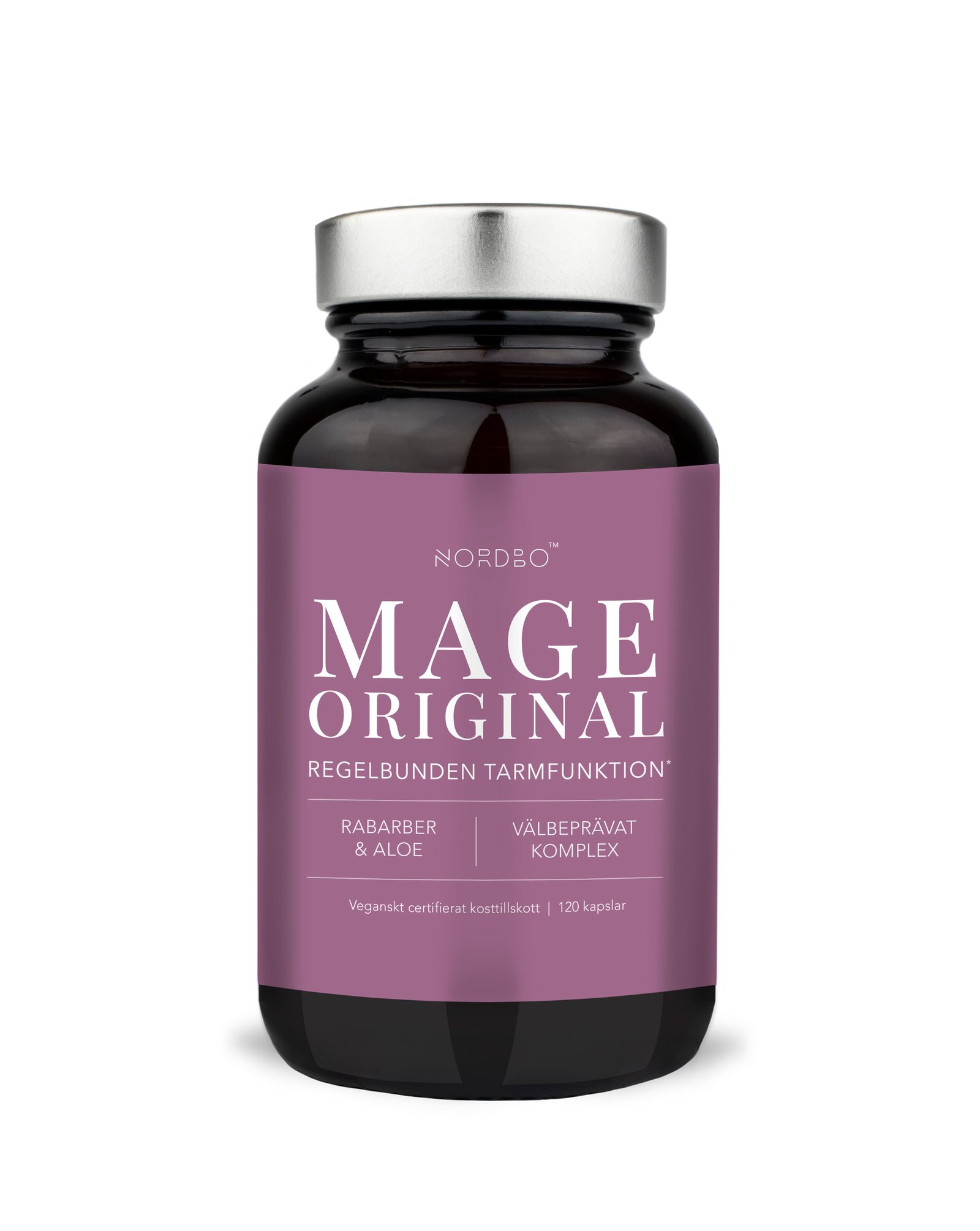 Nordbo Mage 120 kapslar