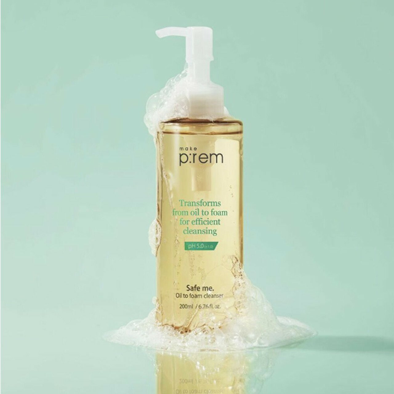 Make p:rem Safe Me Oil to Foam Cleanser 200 ml