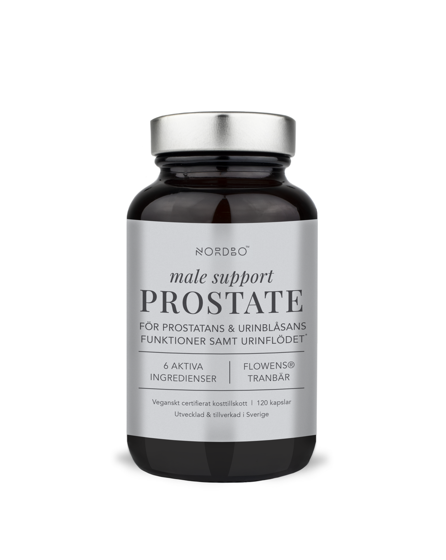 Nordbo Male Support Prostate 120 kapslar