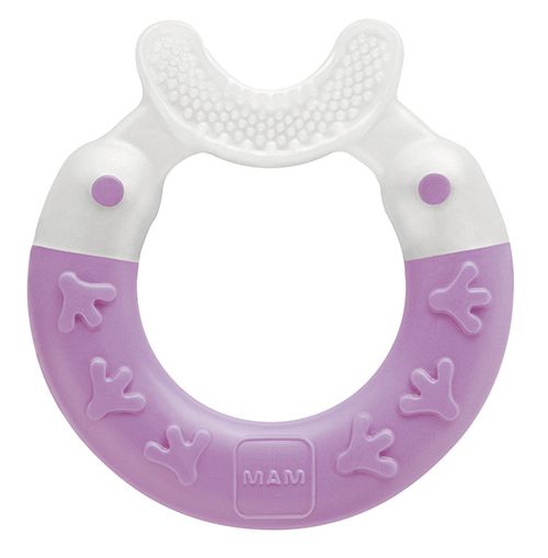 MAM Bite & Brush Bitring 3+ Månader 1 st - Olika färger