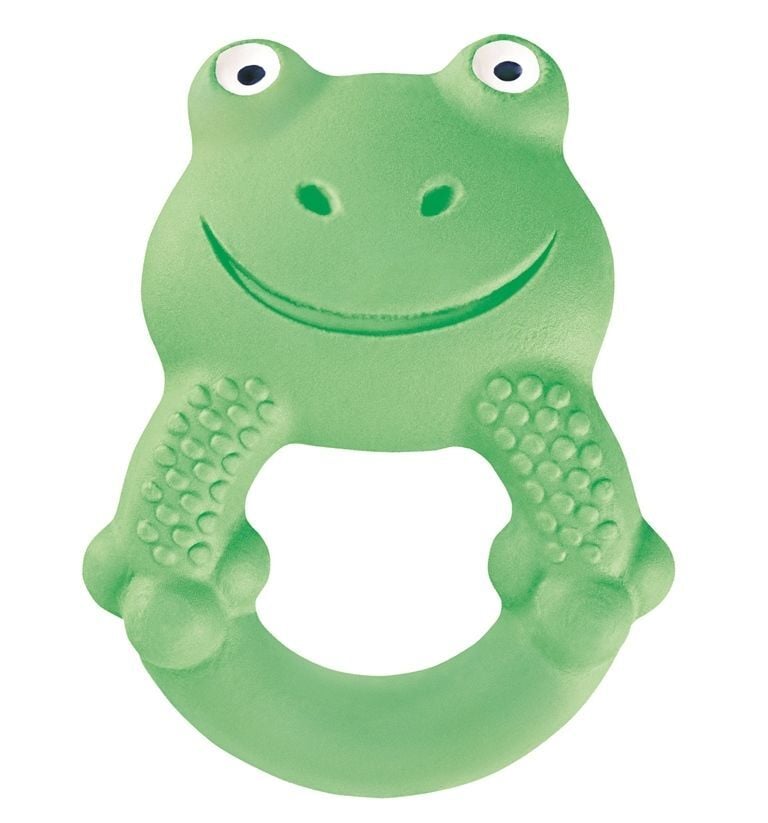 MAM Bitring Max The Frog Utvecklingsleksak +4 Månader Naturgummi 1 st