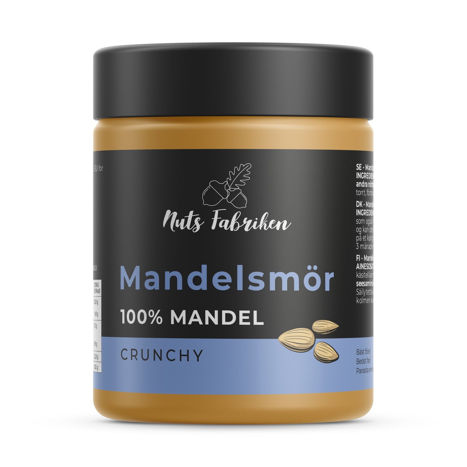 Nuts Fabriken Mandelsmör Crunchy 1 kg