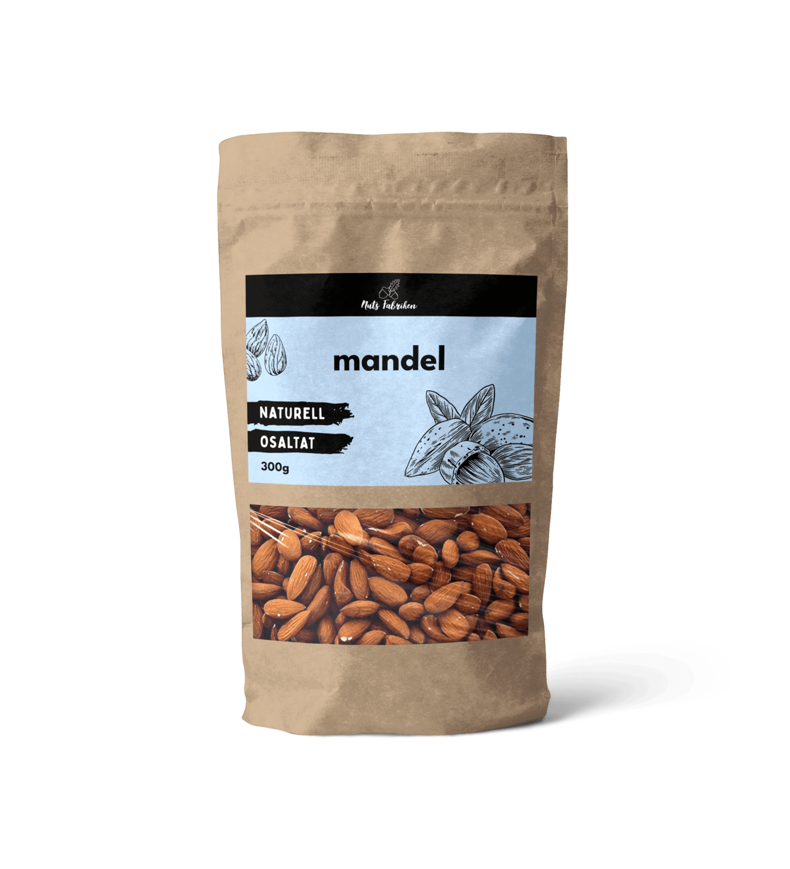 Nuts Fabriken Mandel 300 g