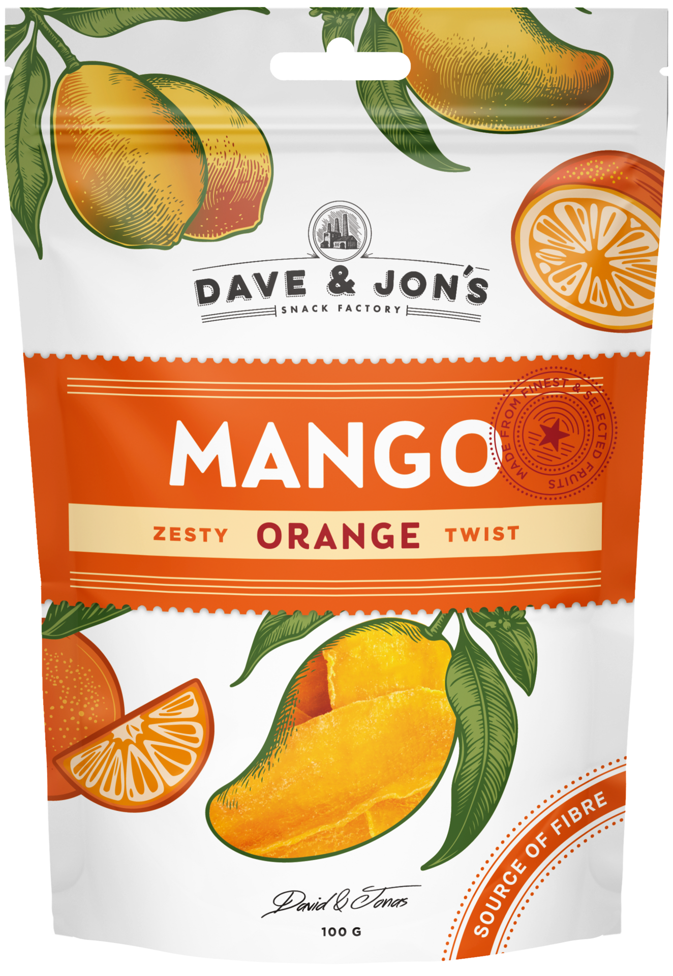 Dave & Jon's Mango Orange 100 g