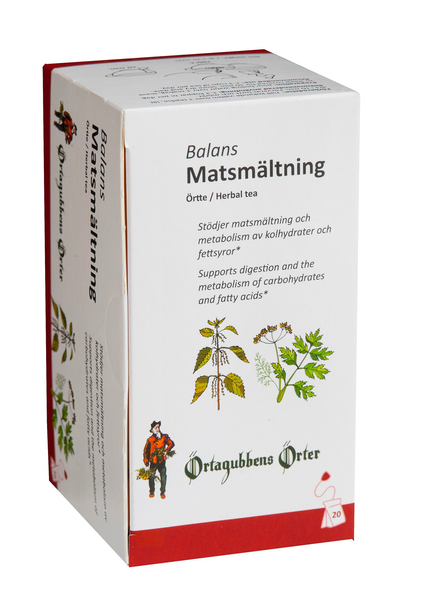 Örtagubbens Örter Balans Matsmältning 2 g x 20 Tepåsar