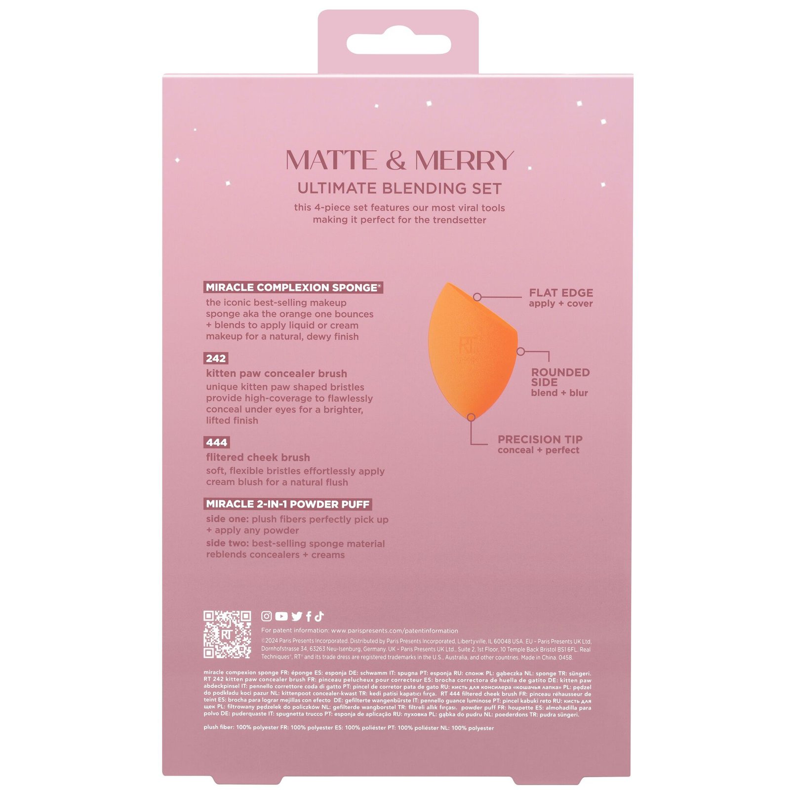 REAL TECHNIQUES Matte & Merry Ultimate Blending Set