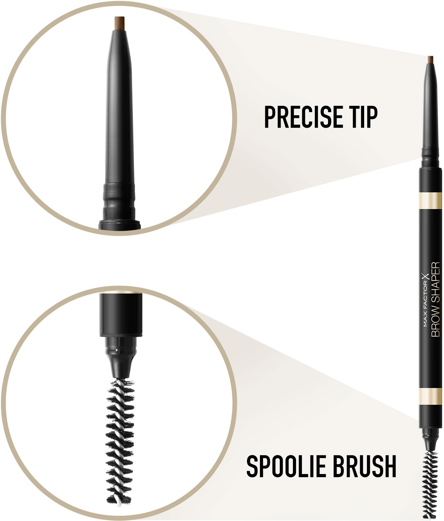 Max Factor Brow Shaper Pencil 30 Deep Brown 1g