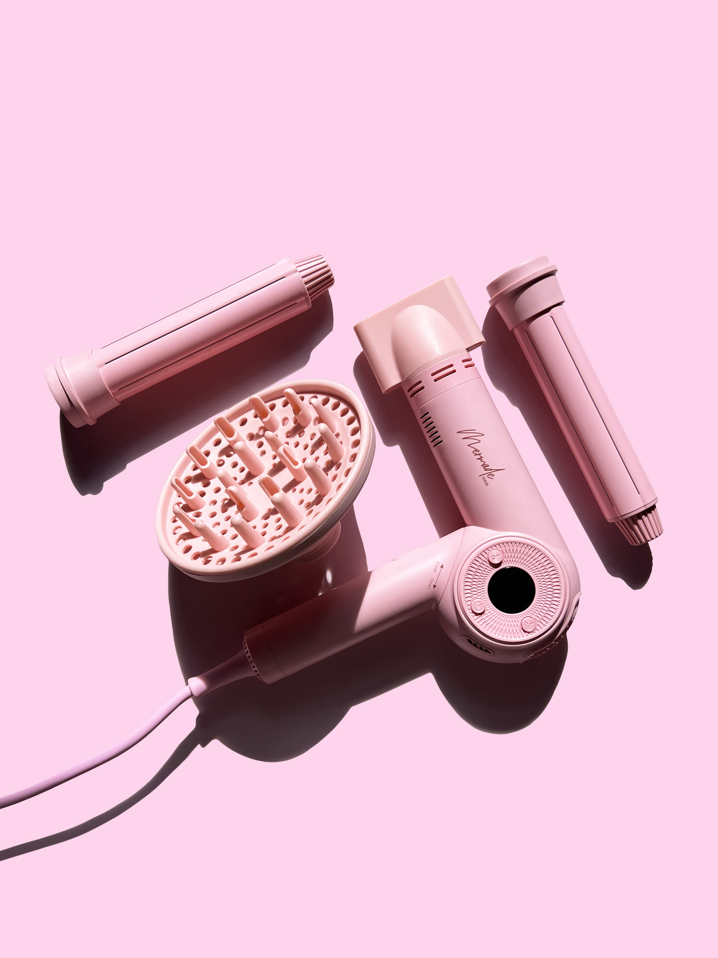 Mermade M Dryer Pink Mini Hårfön