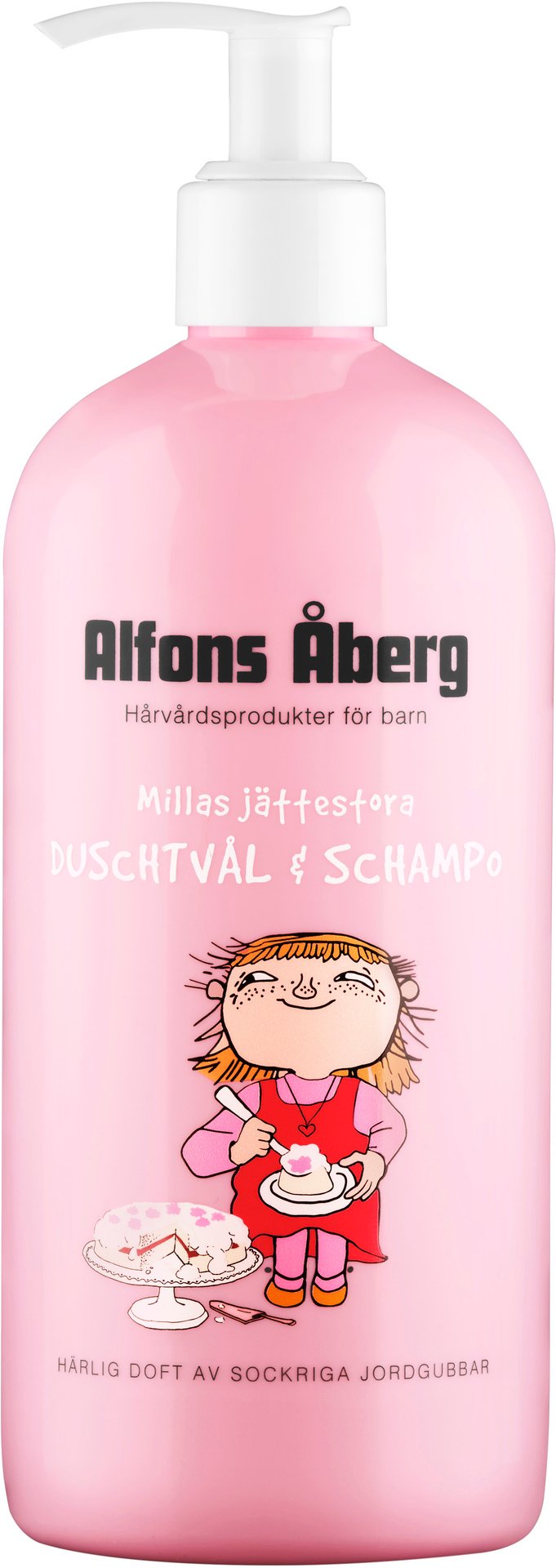 Alfons Åberg Millas Jättestora Duschtvål & Shampoo 500 ml