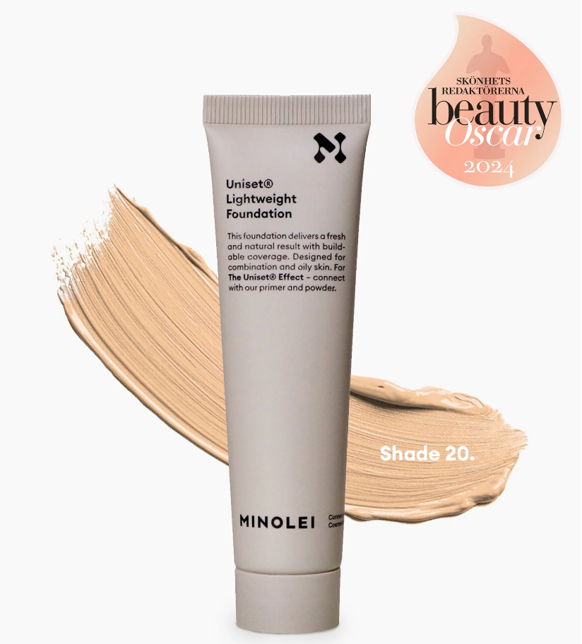 Minolei Uniset® Lightweight Foundation - Shade 20 30 ml