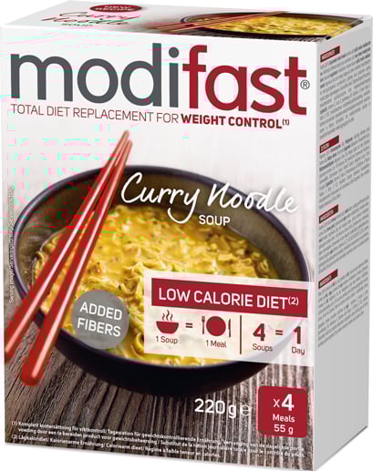 Modifast Modifast LCD Curry Noodle Soup 4 x 55g