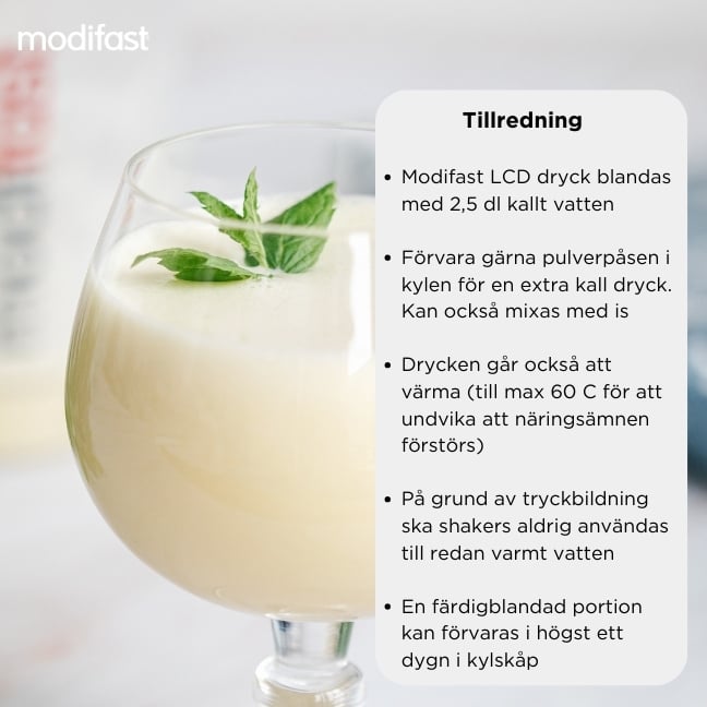 Modifast LCD Vanilla Flavoured Drink 8 x 55 g