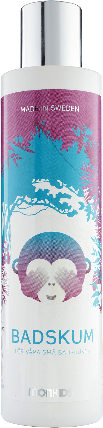 Monkids Naturliga Badskum Barn 200 ml