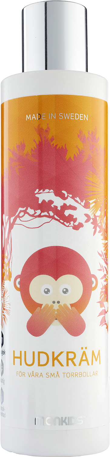 Monkids Naturliga Hudkräm Barn 200 ml