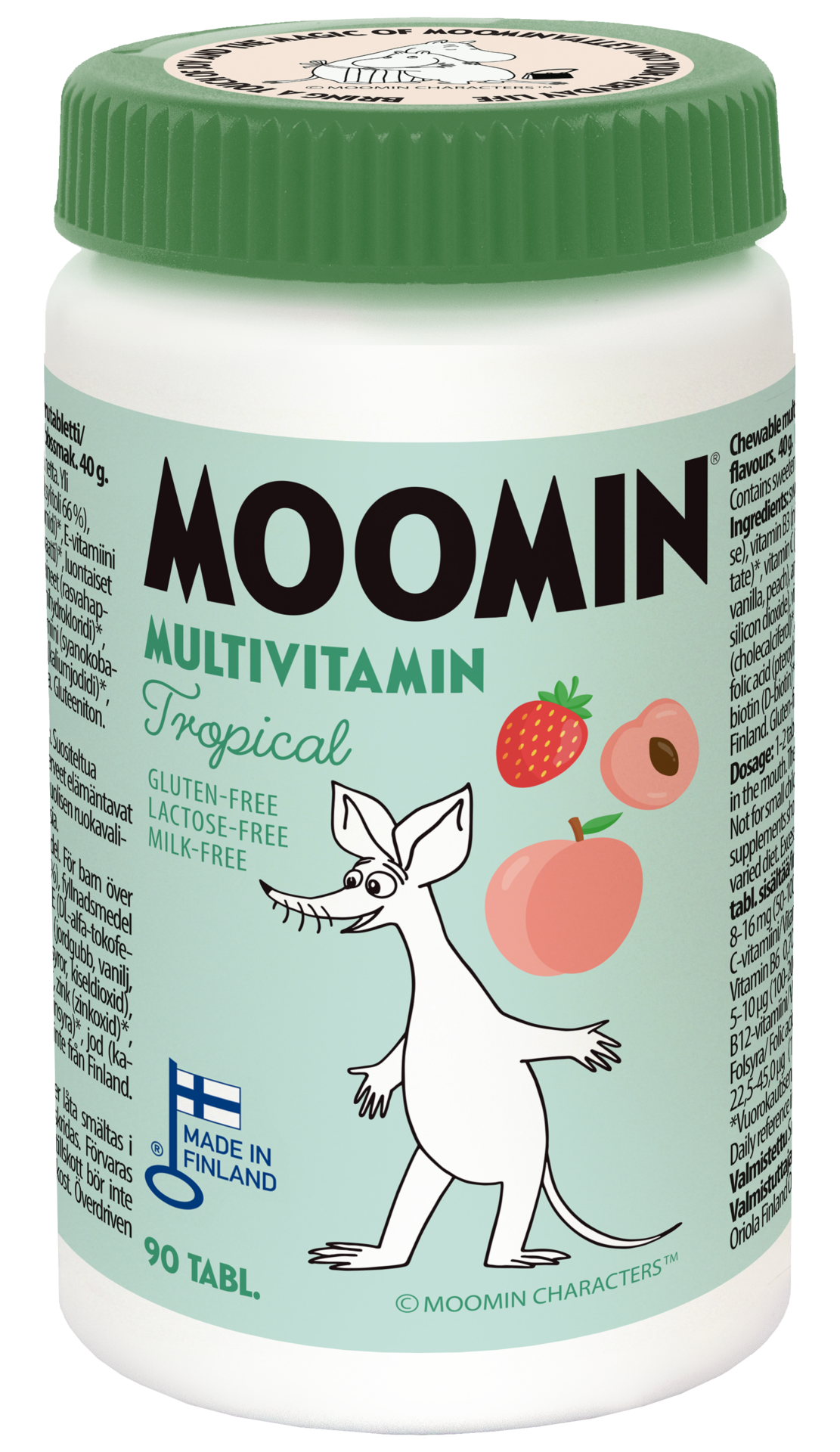 Moomin Multivitamin Tropical 90 Tabletter
