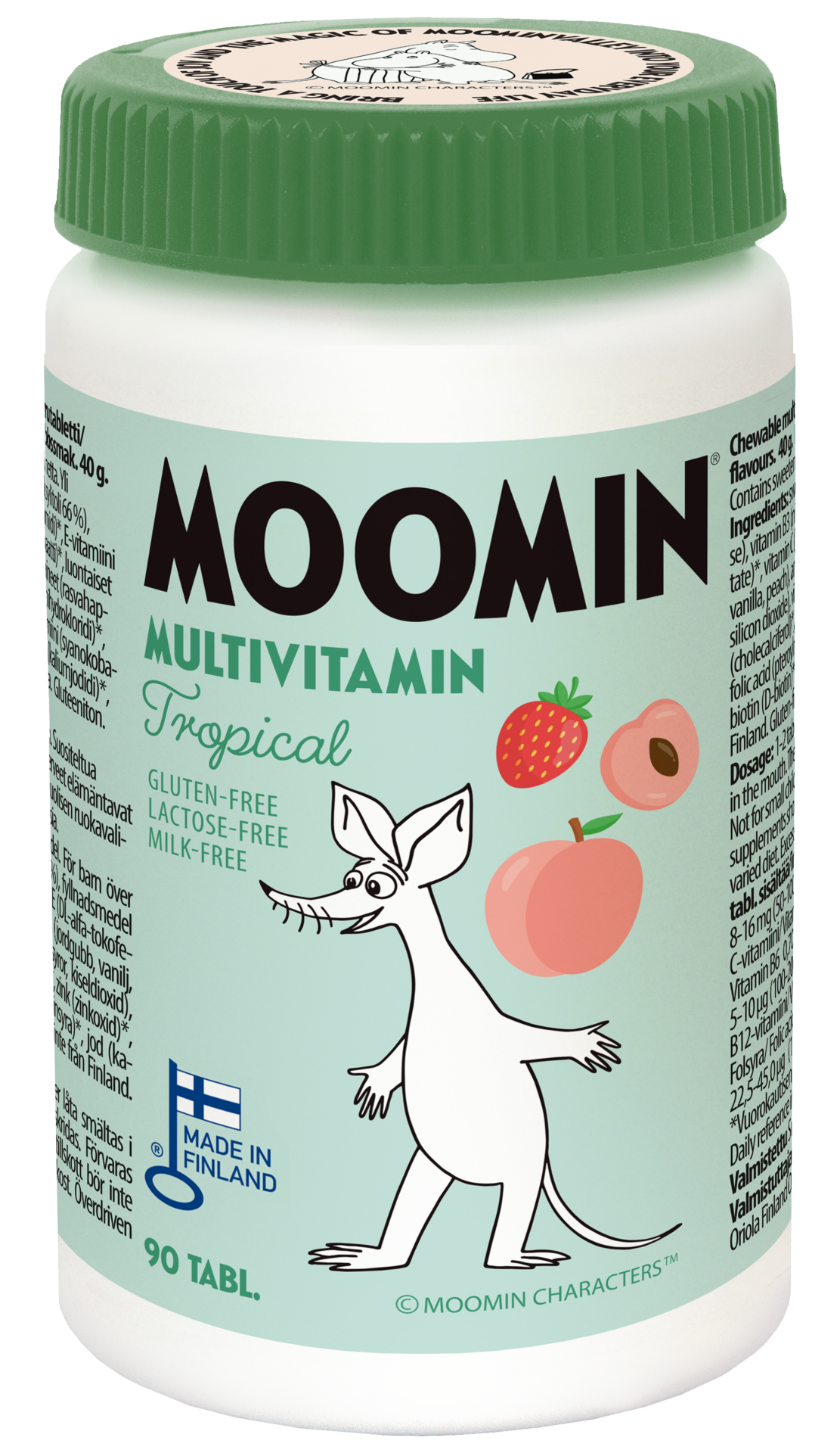 Moomin Multivitamin Tropical 90 Tabletter