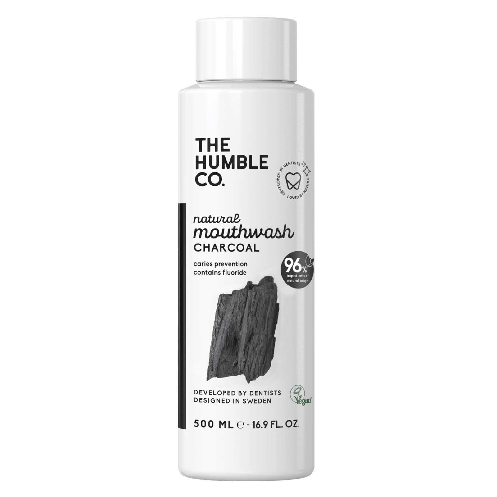 The Humble Co. Munskölj Charcoal 500 ml