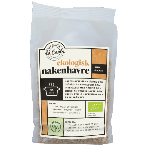 Da Carla Ekologisk Nakenhavre 500g